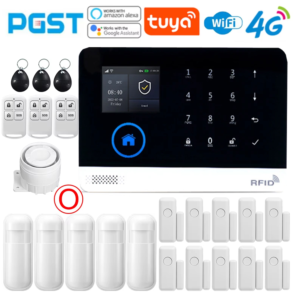 Sim Gsm Alarm - Sistema de Alarme Residencial PGST, Alarme