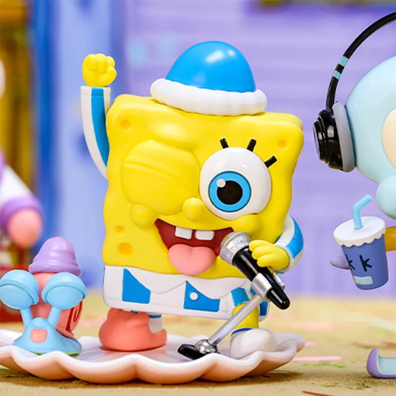 Home Security Items - Pop mart bob esponja pijama festa