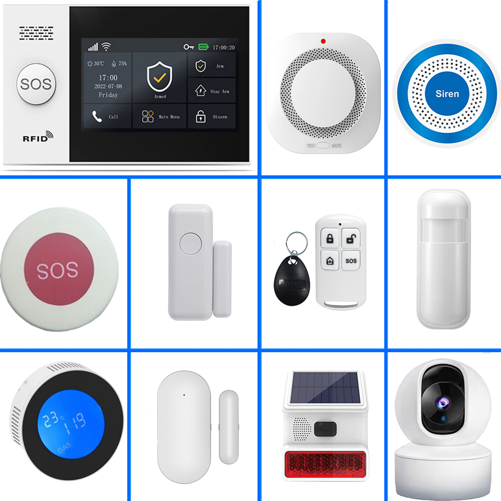 Sim Gsm Alarm - Sistema de alarme residencial inteligente PGST