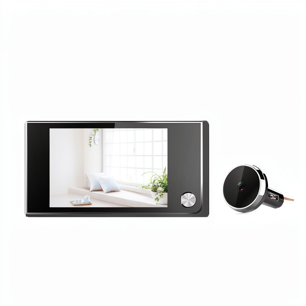 Câmera eletrónica para olho má - Home Security Front Door Camera avaliação e preço