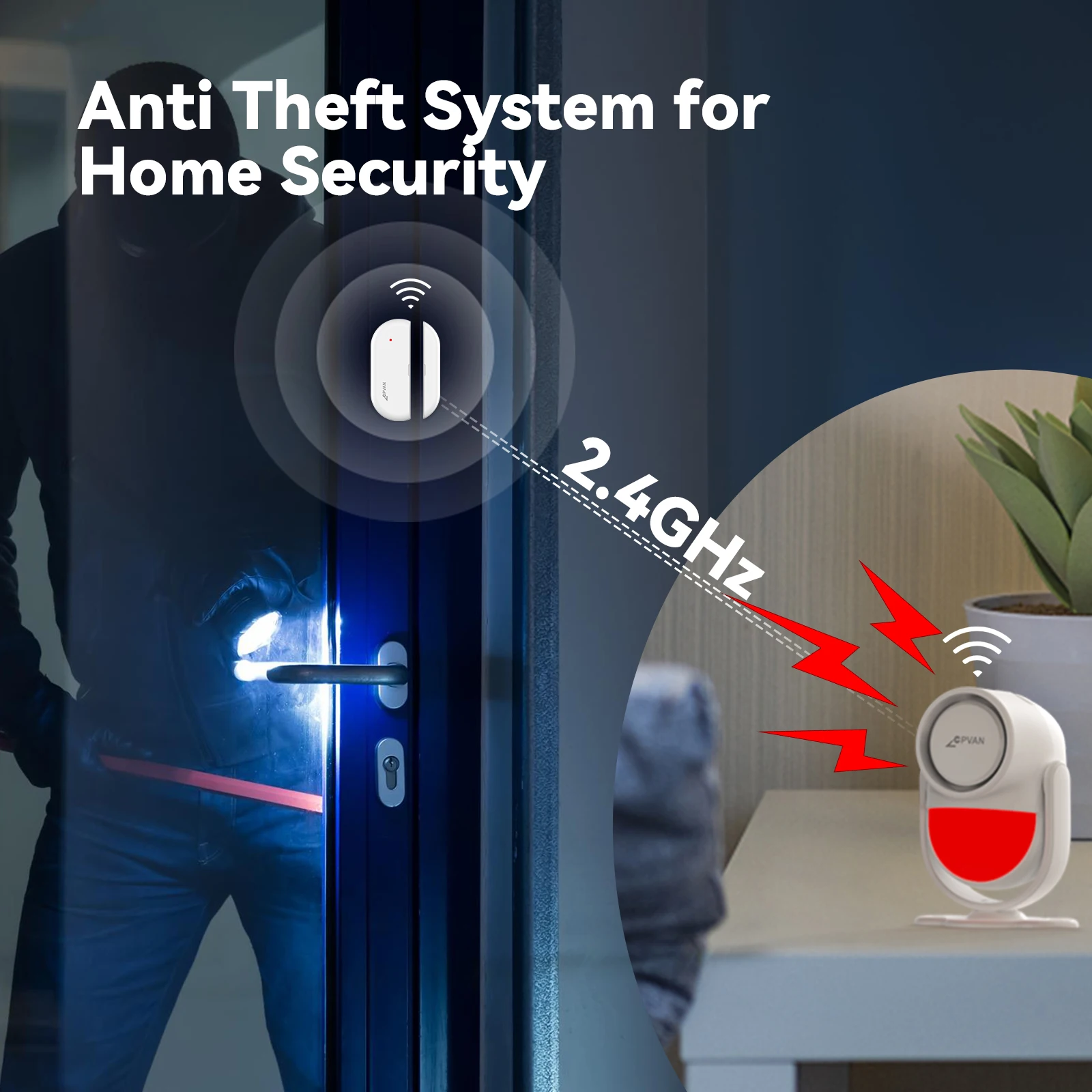 Sistema de Alarme Residencial  - Sim Gsm Alarm avaliação e preço