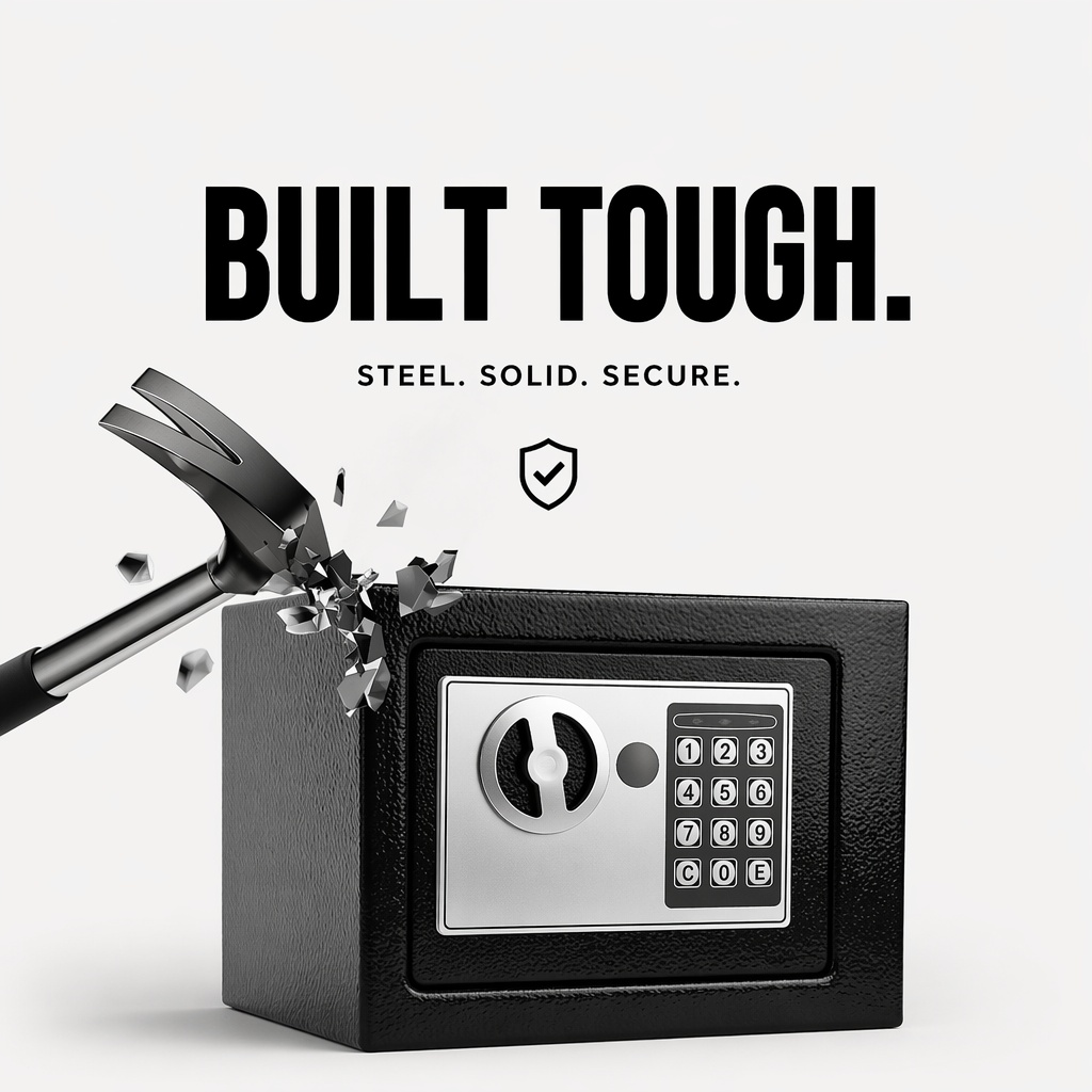 Cofre Eletrônico Digital de Aç - Home Security Items avaliação e preço