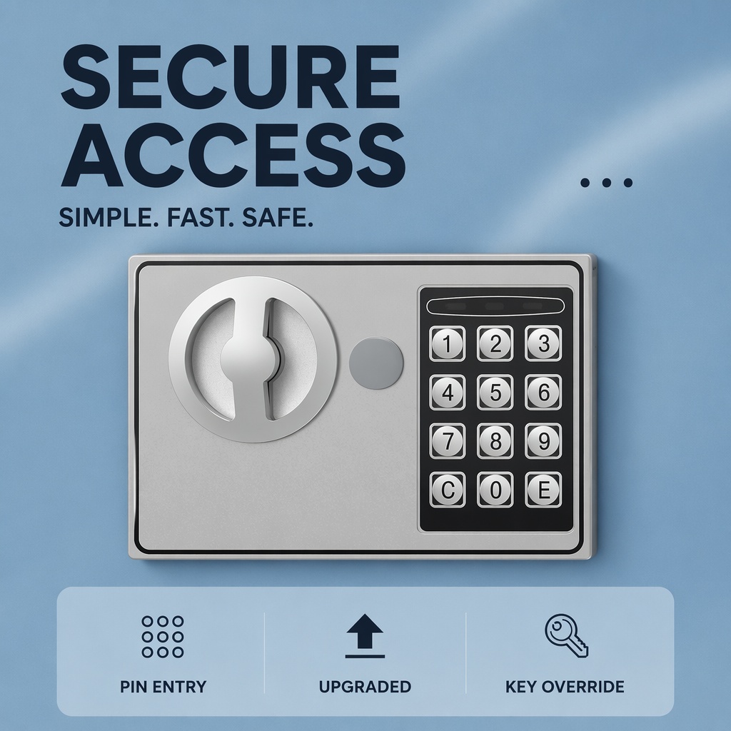 Cofre Eletrônico Digital de Aç - Home Security Items avaliação e preço